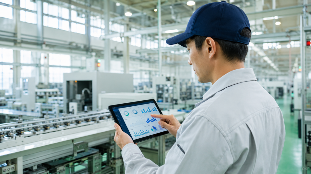 製造業DXで生産管理はどう変わる？中小製造業が取り組むべき見える化とERP活用