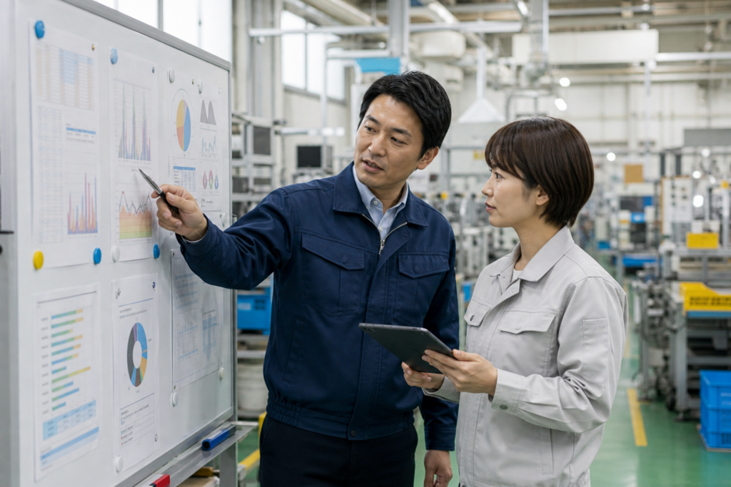製造業 見える化のアイキャッチ画像